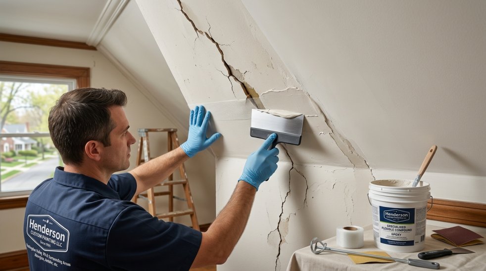 Why Drywall & Plaster Cracks Keep Coming Back — And How We Stop Them for Good