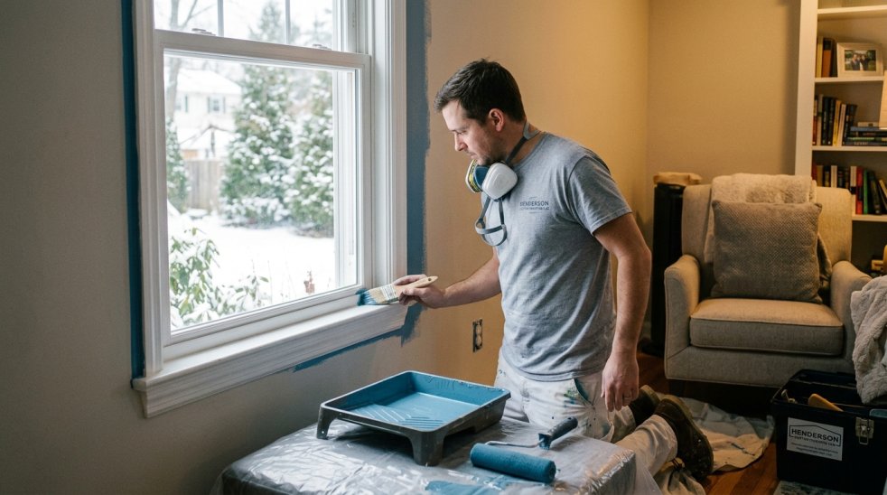 Winter Is the Best Time for Interior Painting