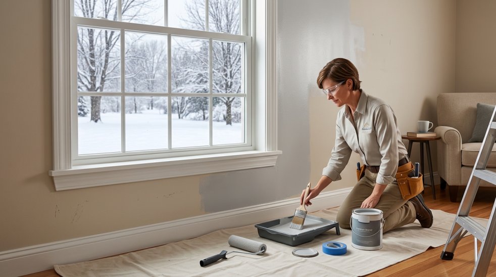 Winter Interior Painting: Why Winter Is the Best Time to Paint Indoors