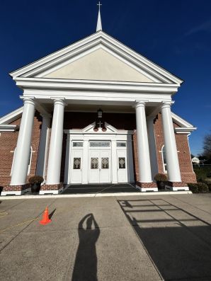 Exterior Painting St. John Bosco Church in Hatboro, PA (2)